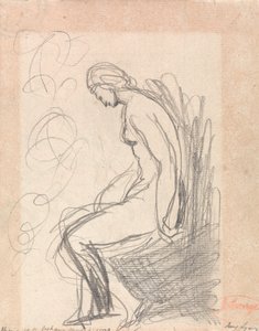 Femme nue assise (Hygeia chez le docteur Graham)